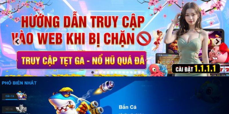 Hướng dẫn cách khắc phục link vào 33win bị chặn 